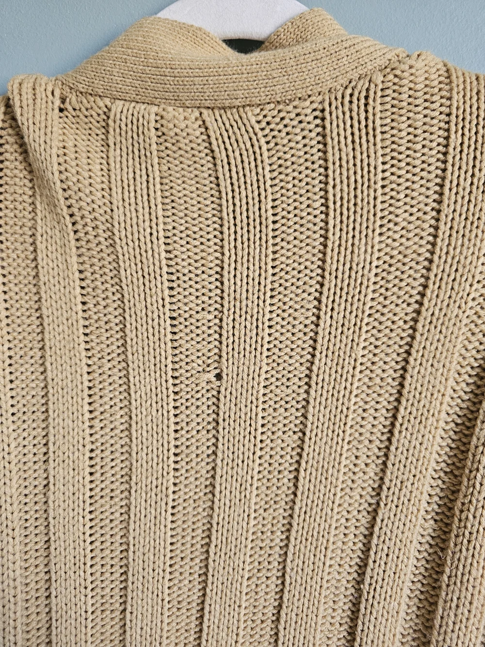 Zenana Cable Knit Button-Front Women's Sweater Cardigan - Picture 6 of 6